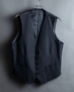 "KANSAI YAMAMOTO" Grey hidden check three-piece set up