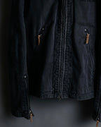 "DIESEL" Double zip gimmick jacket