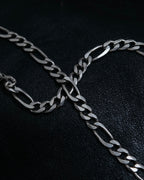 "Cartier" 925 silver logo motif necklace