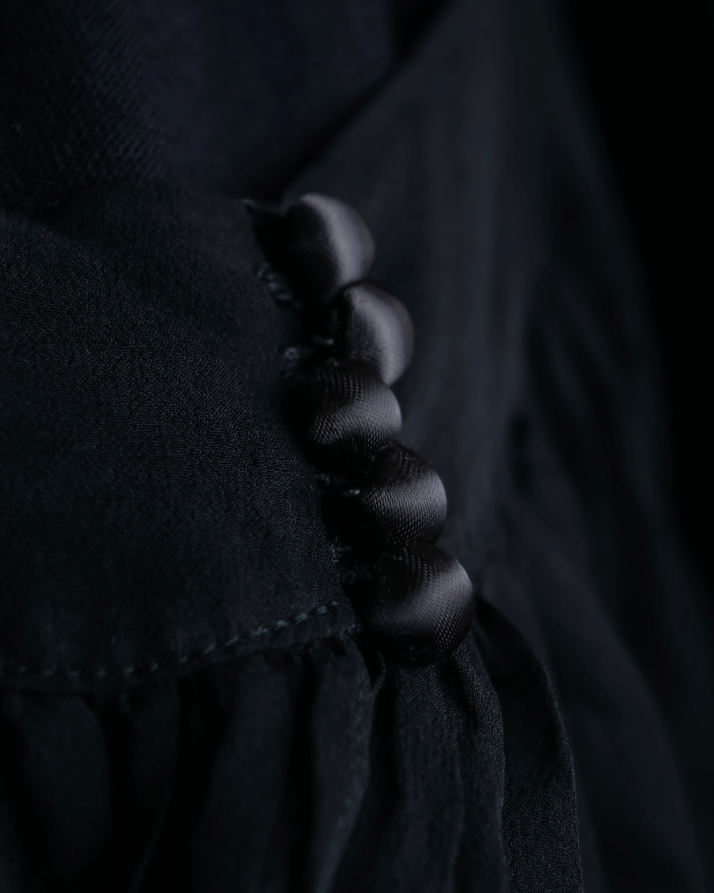 "sacai" Sheer corset layered cardigan jacket