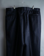 "Christian Dior" stitch design stripe black set up