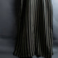 vintage striped super long dress