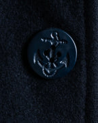 "DOLCE &amp; GABBANA" Slim silhouette leather patch P coat