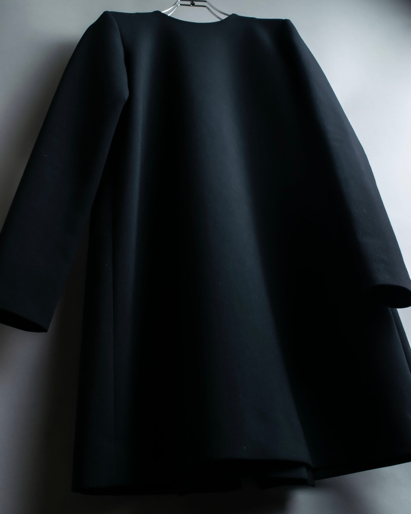 "YOKO CHAN" Deep action pleated mid-length dress