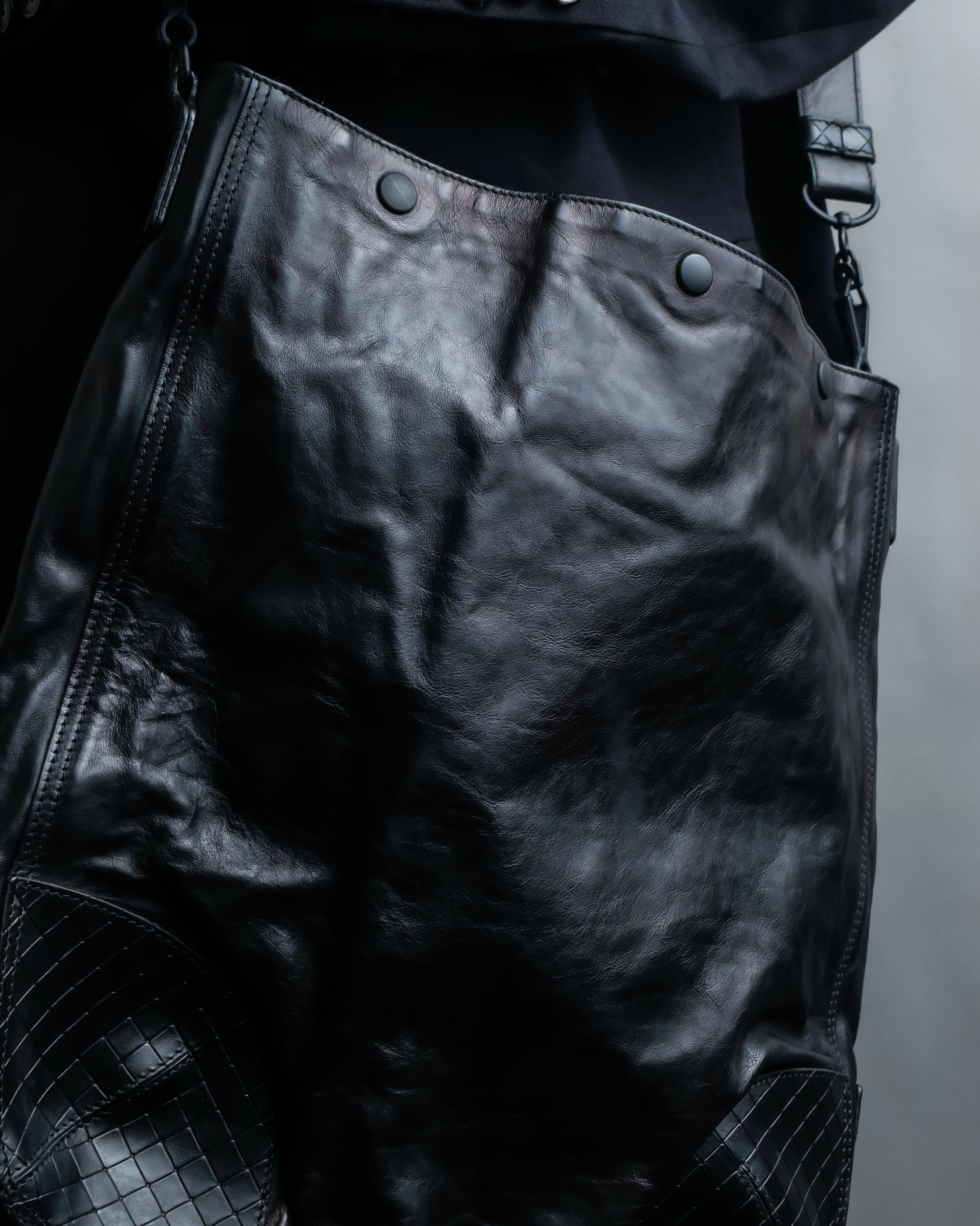 "BOTTEGA VENETA" Intreccio Mirage calf leather shoulder bag