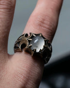 vintage crystal ring