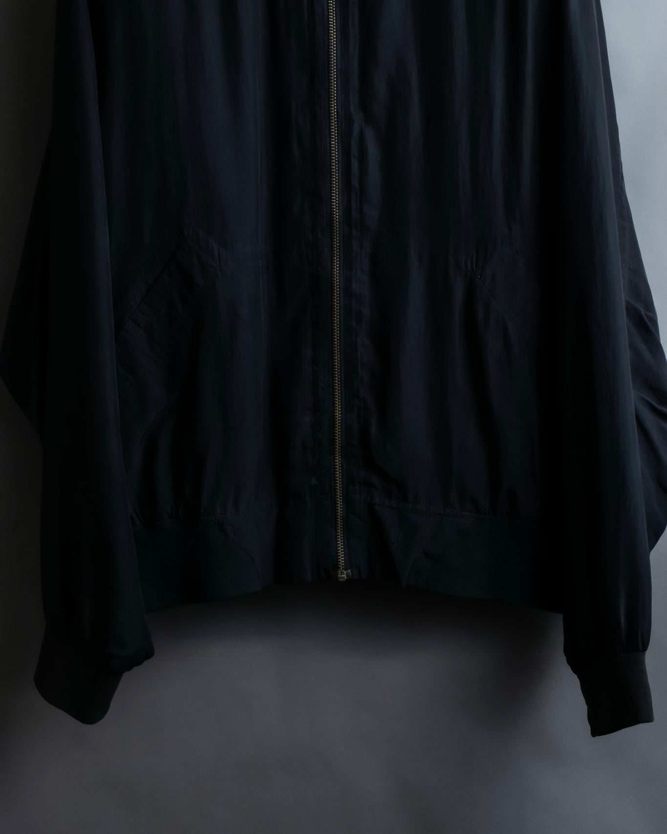 “Vintage” Silk 100% oversized ma-1 jacket
