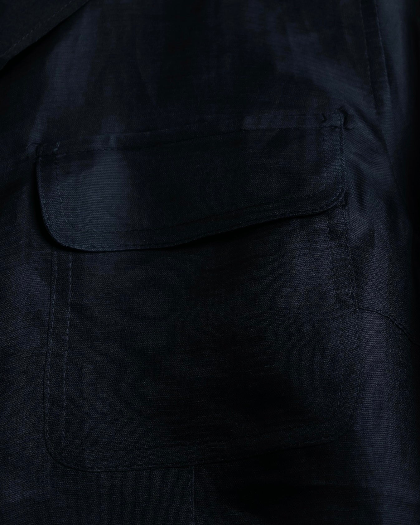 "BALENCIAGA" Silk sheer box designed shirt