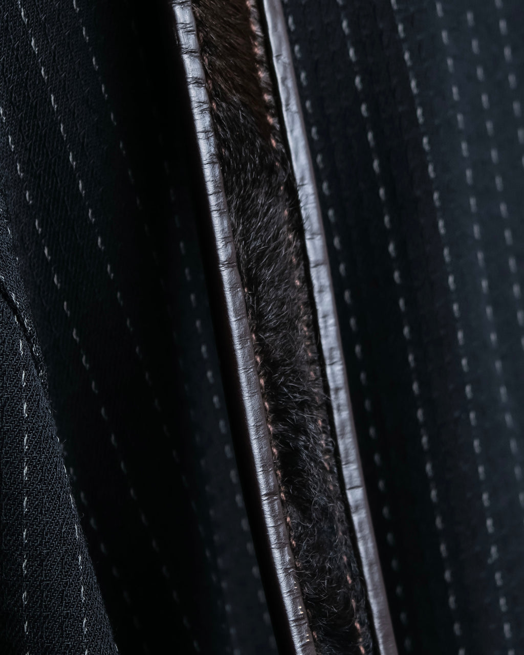 "GUCCI" Harako fur square shoulder bag