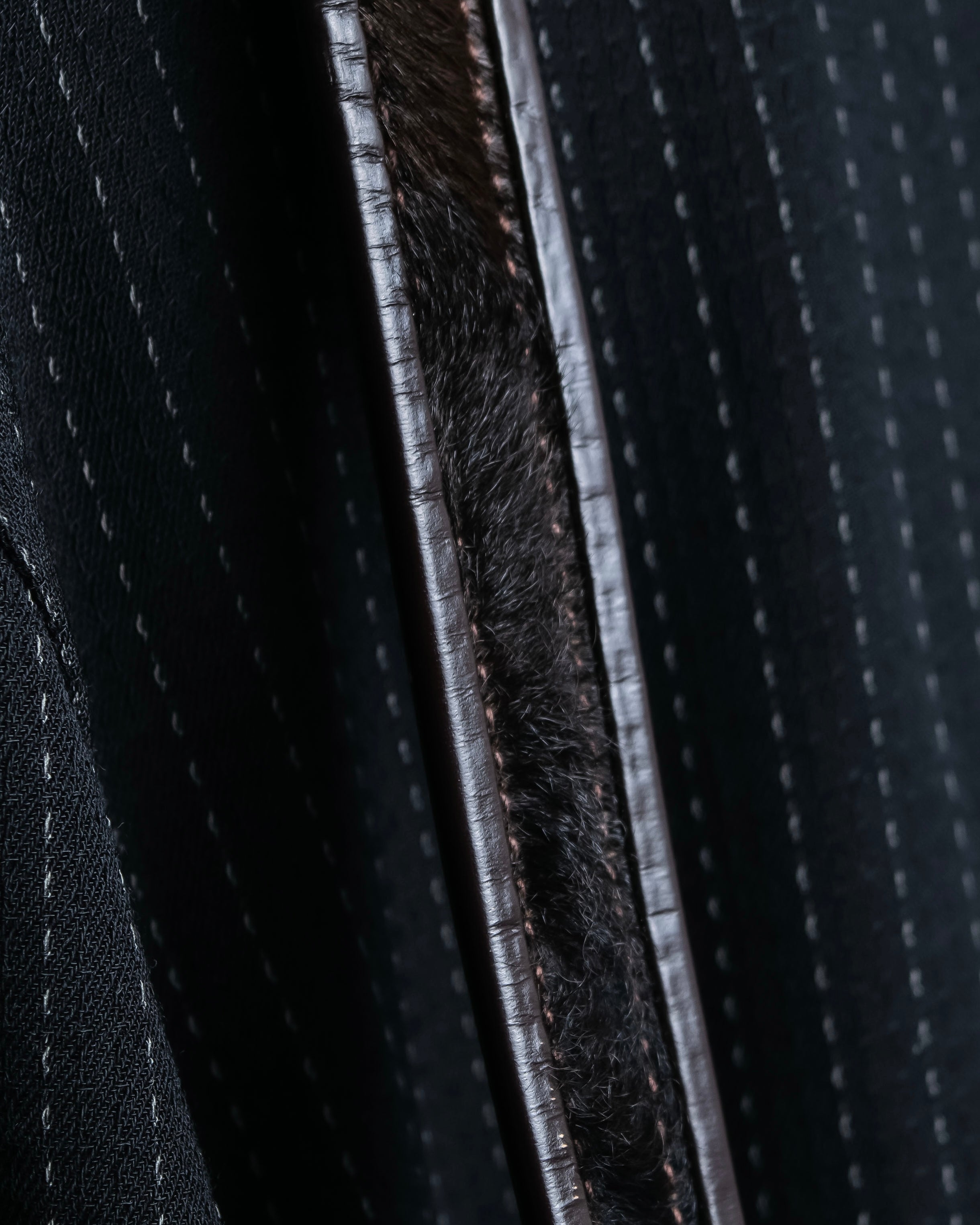 "GUCCI" Harako fur square shoulder bag