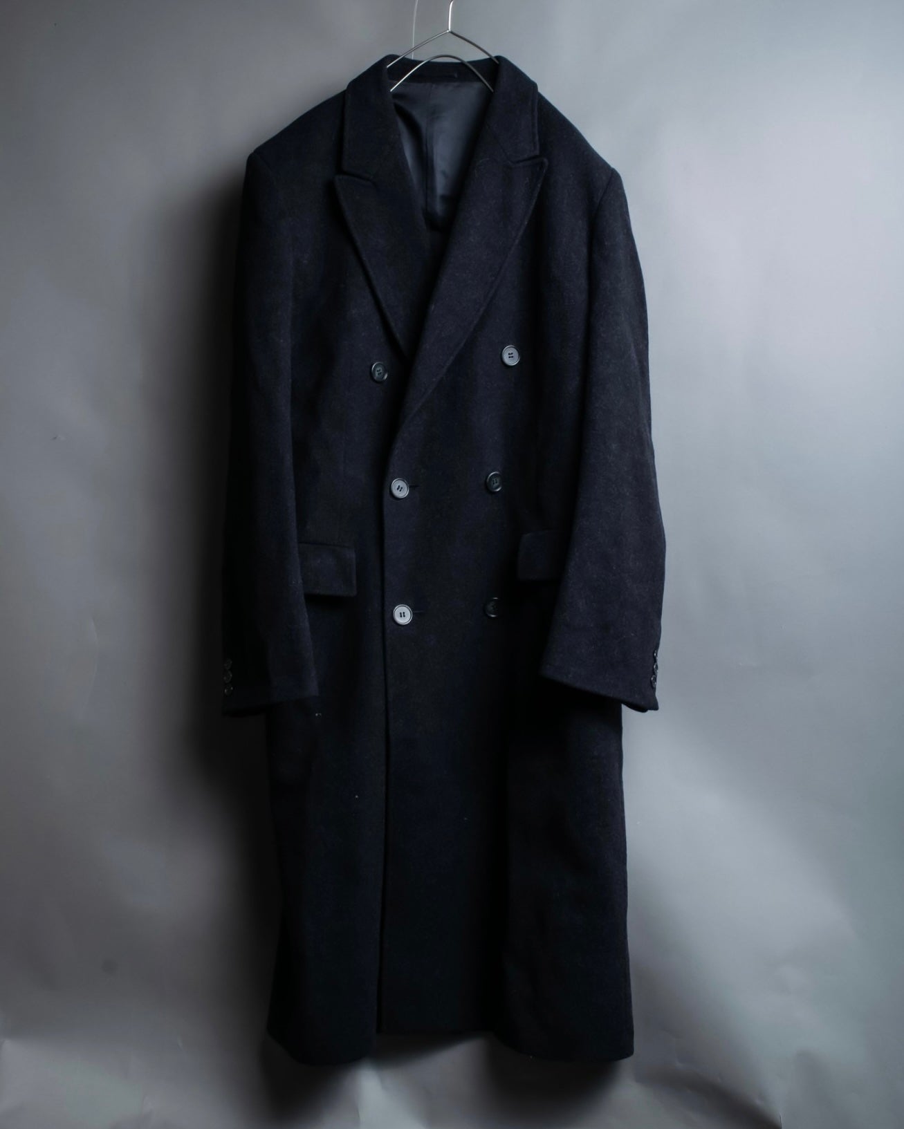 "STAFFORD" hungarian super long wool coat