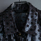 “LOEWE”  multi holed glossy silk design shirts
