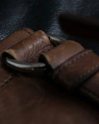 "PRADA" Real leather wrapped bag