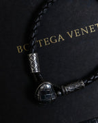 "BOTTEGA VENETA" Leather braided bangle
