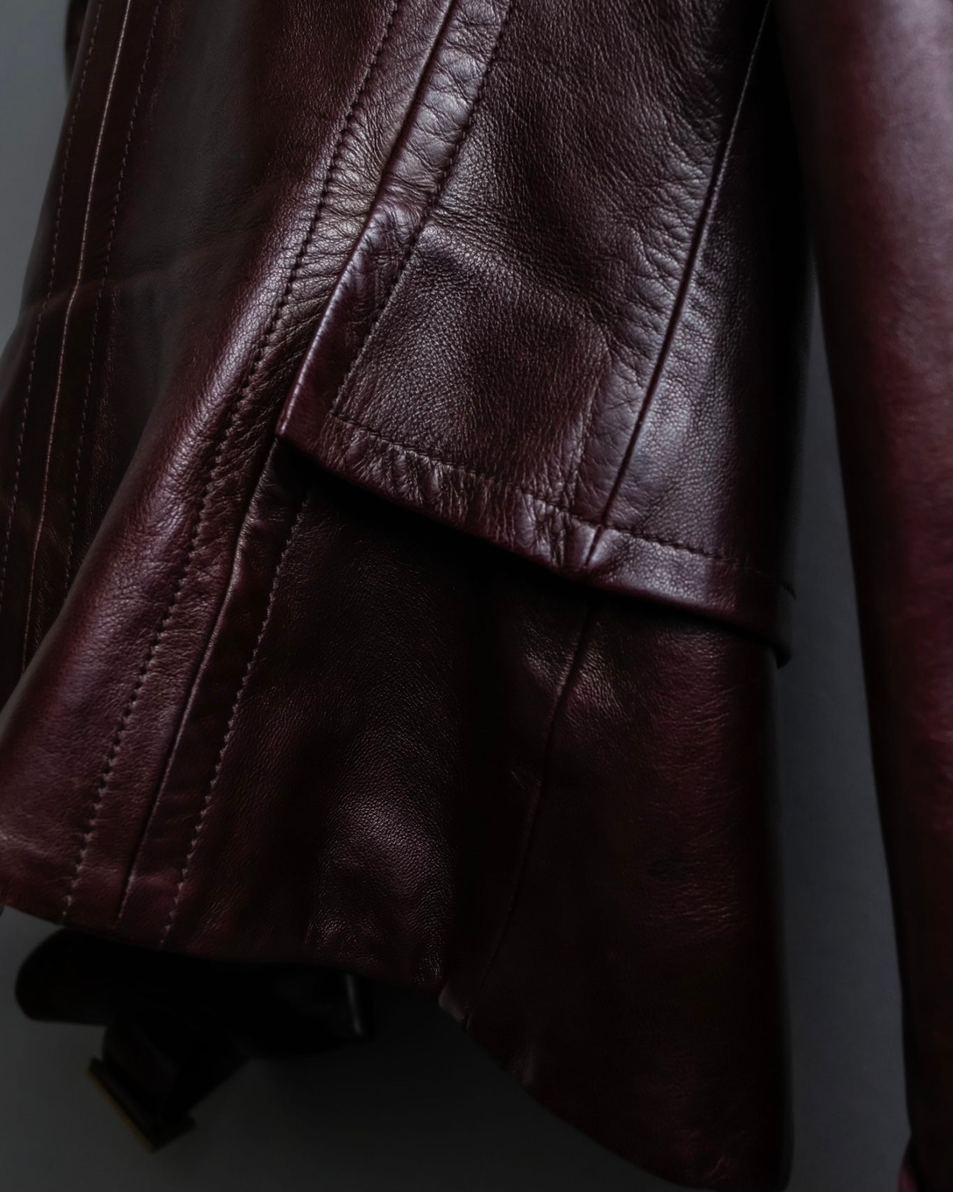 “GUCCI” Beautiful genuine sheep leather jacket