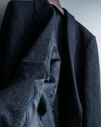 "STAFFORD"  Double-breasted super long wool coat