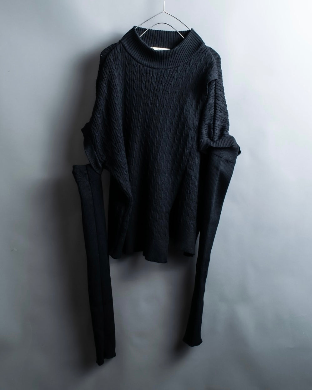 "GVGV" Arm custom layered knit