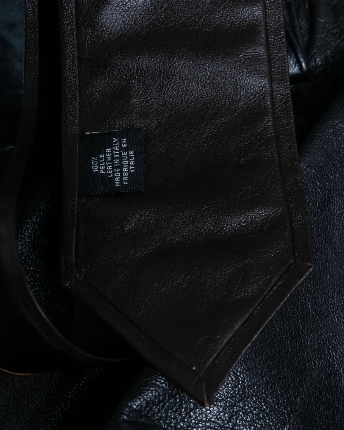 Jean paul gaultier Leather Tie