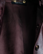 “GUCCI” Beautiful genuine sheep leather jacket