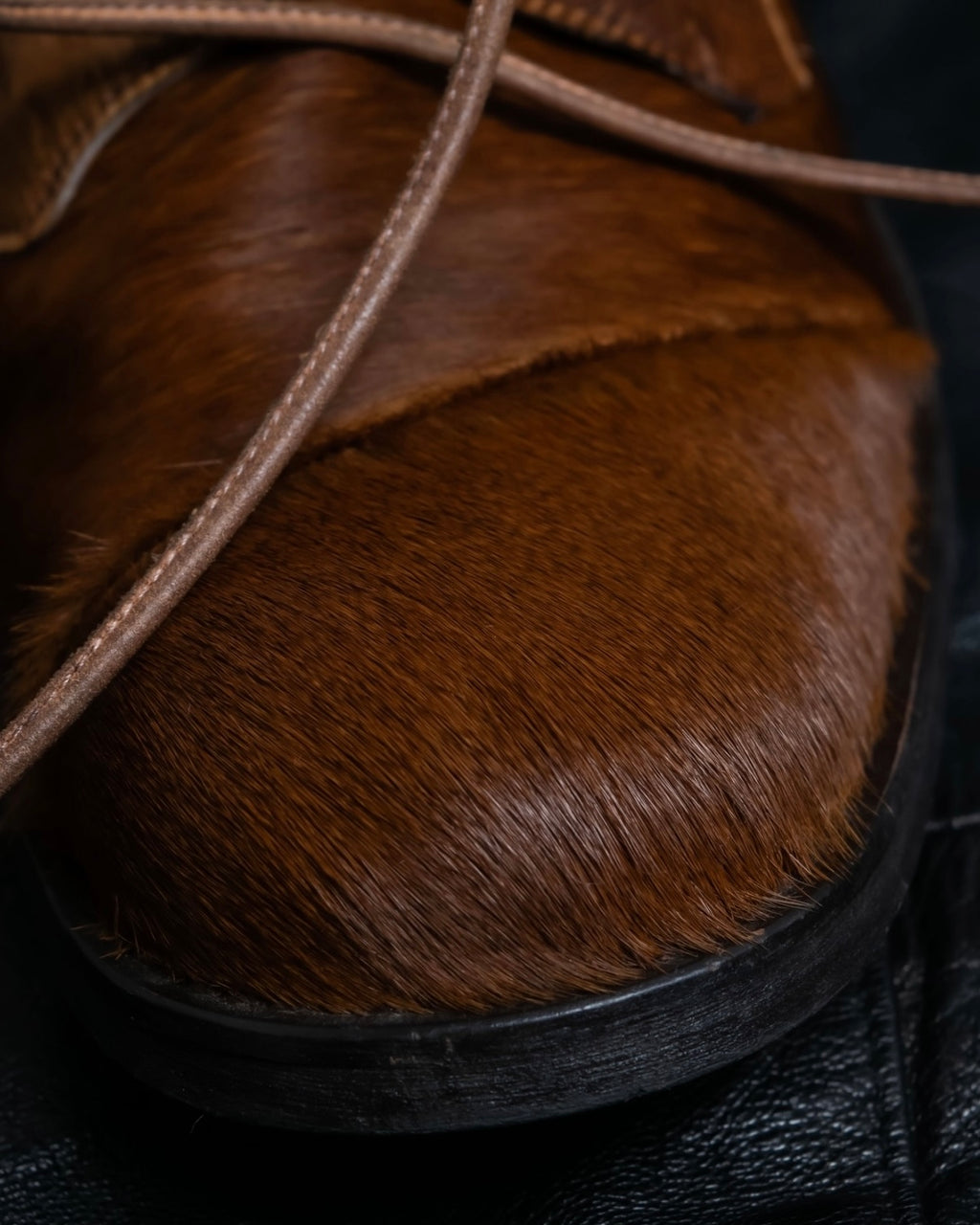 Vintage haraco leather long boots
