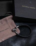 "BOTTEGA VENETA" Leather braided bangle