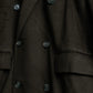 "WILLIAM"Oversized beautiful cashmere brand double-breasted coat