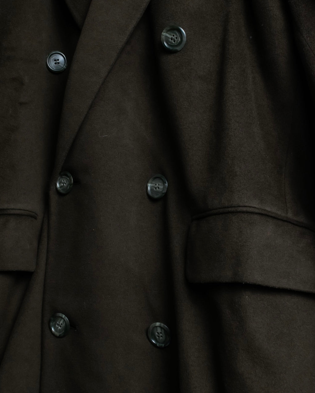 "WILLIAM" Beautiful oversized cashmere brand double-breasted coat