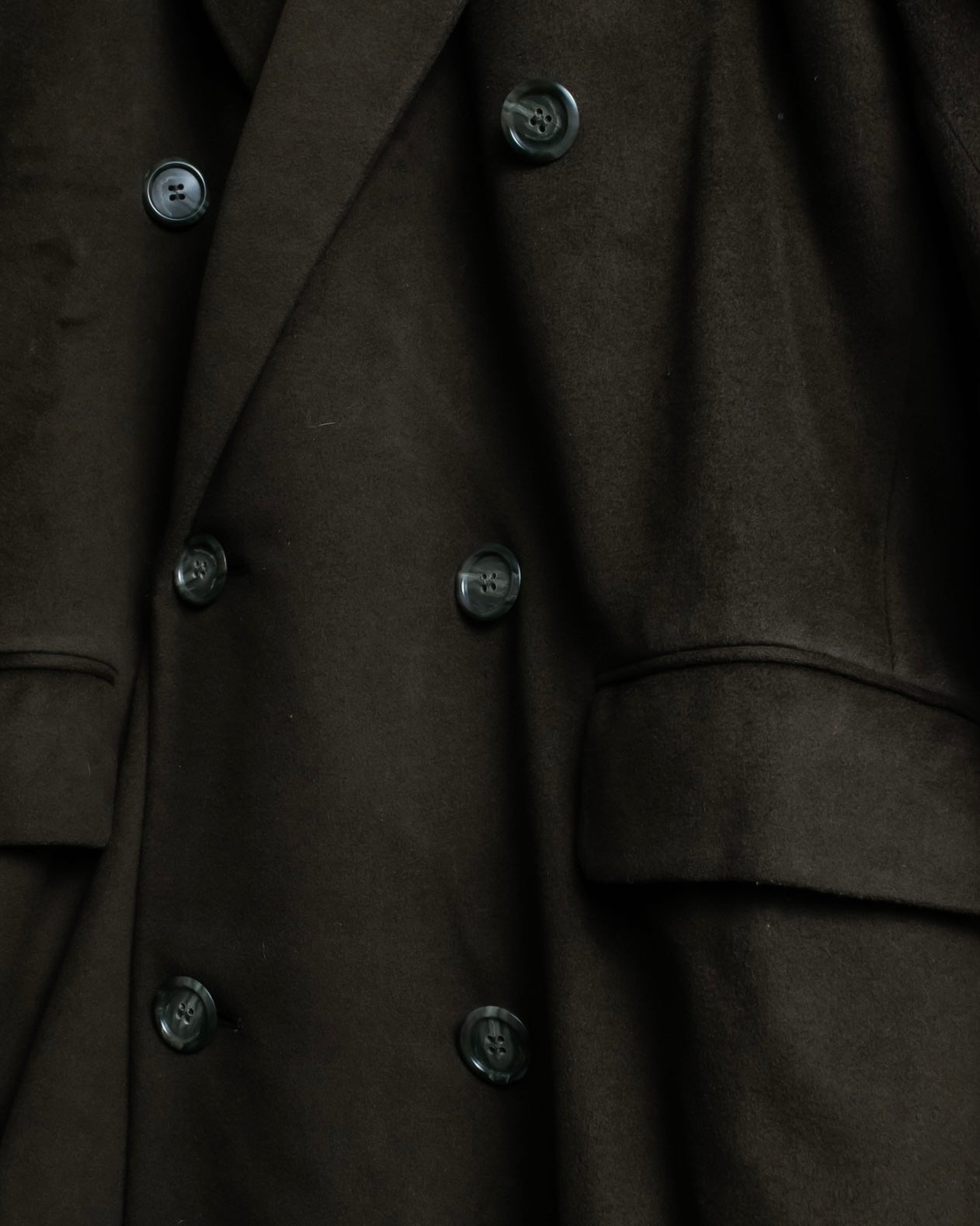 "WILLIAM"Oversized beautiful cashmere brand double-breasted coat