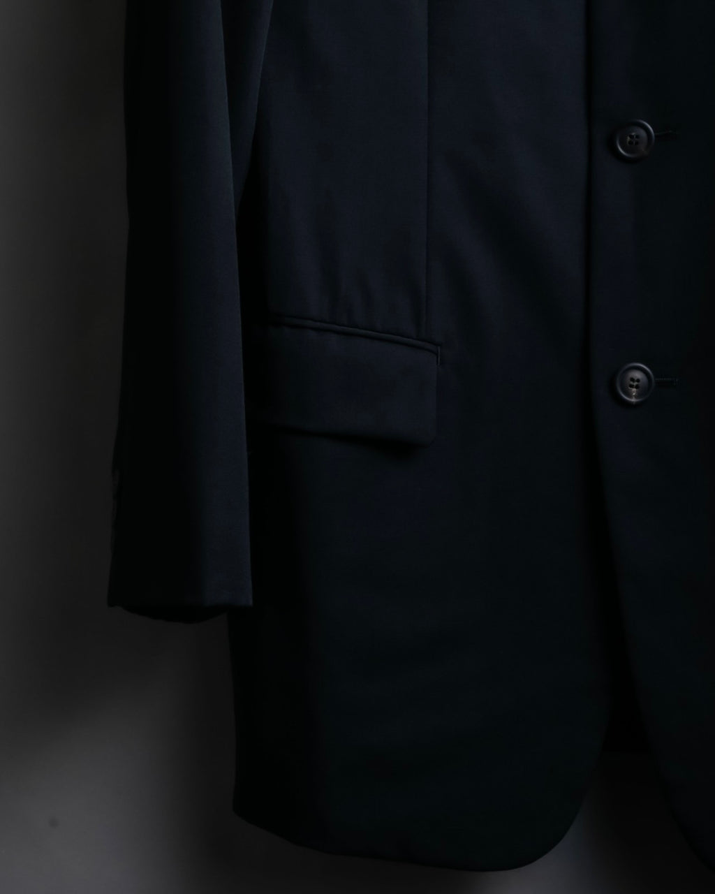 "ISSEY MIYAKE MEN" Stand collar design spring setup