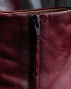 "Maison Martin Margiela (AW 2014)" Cowhide grunge heel boots