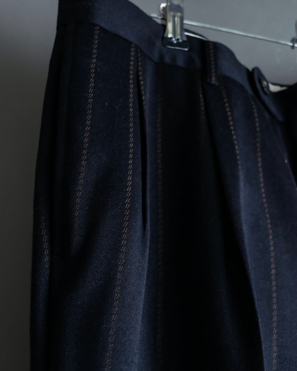 "Christian Dior" stitch design stripe black set up