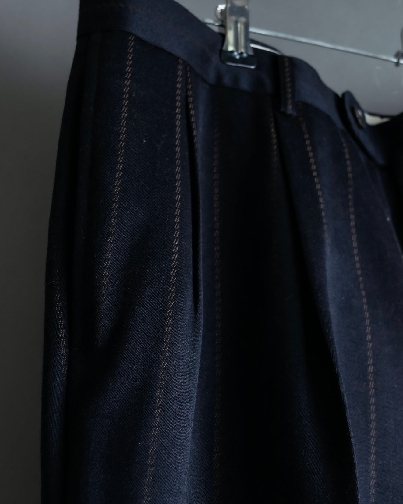 "Christian Dior" stitch design stripe black set up