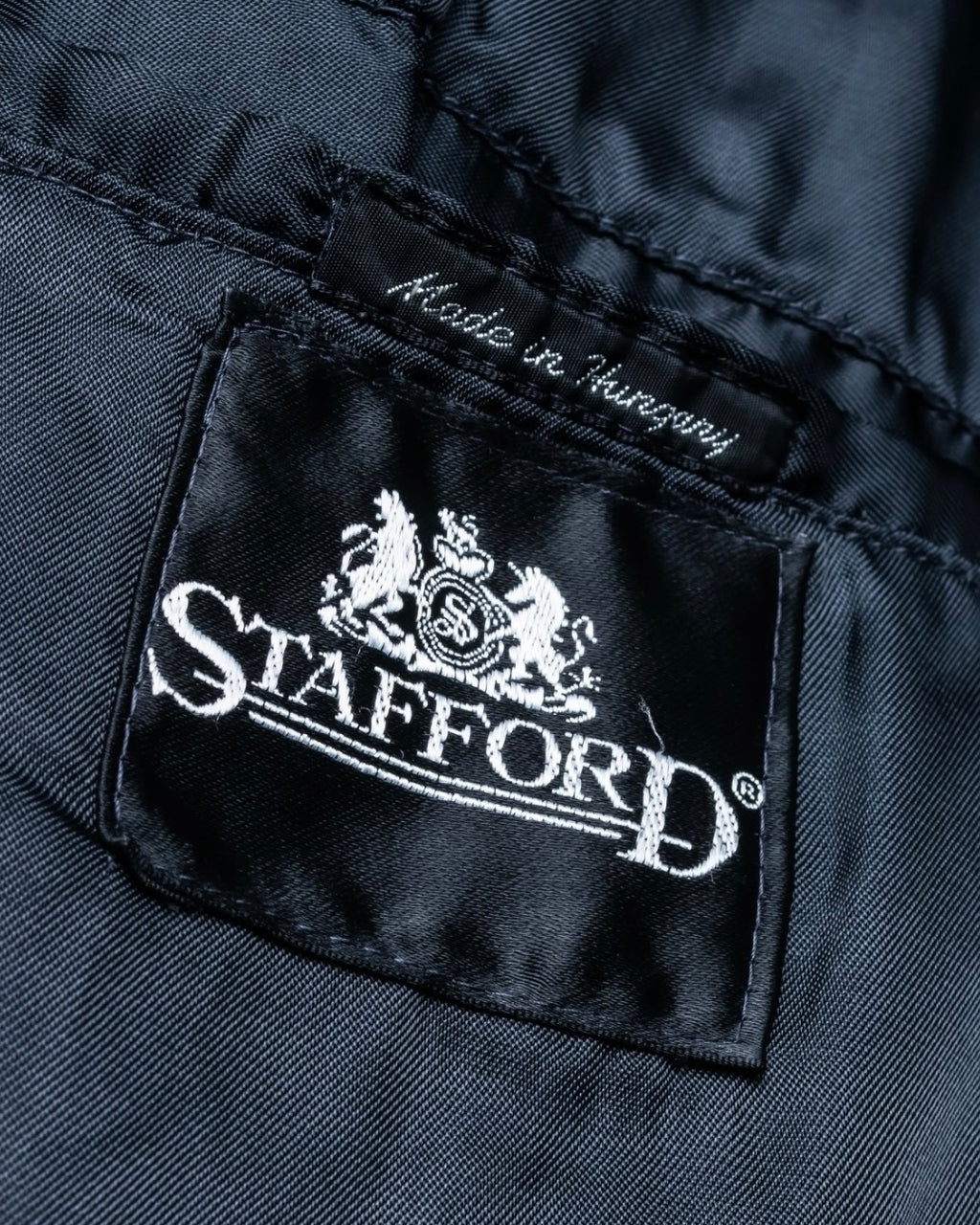 "STAFFORD"  Double-breasted super long wool coat