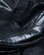 Vintage python leather dress shoes