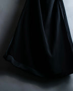"MM⑥" Inside-out design long flare skirt