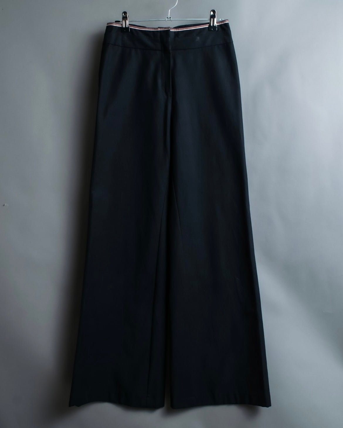 "KENZO" marine design super flare pants