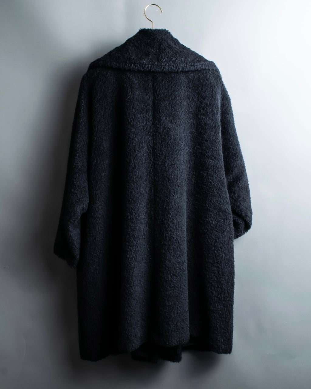 "Y's for living" Alpaca big collar airy coat