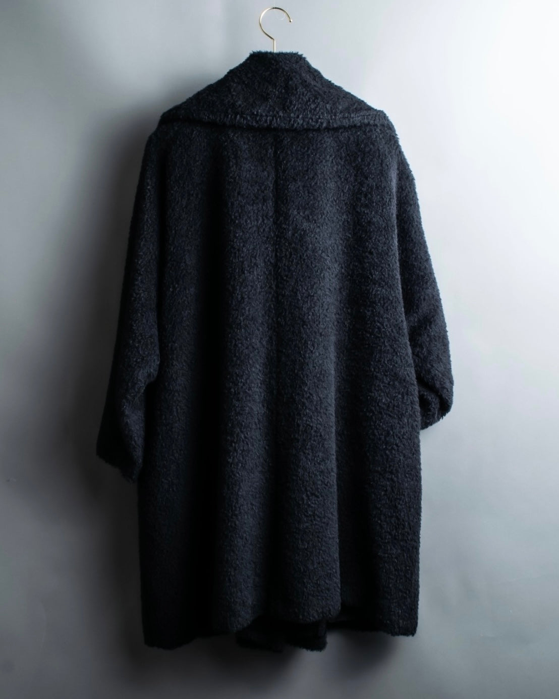 "Y's for living" Alpaca big collar airy coat