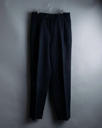 "VERSACE classic" power shoulder stripe tailored jacket setup