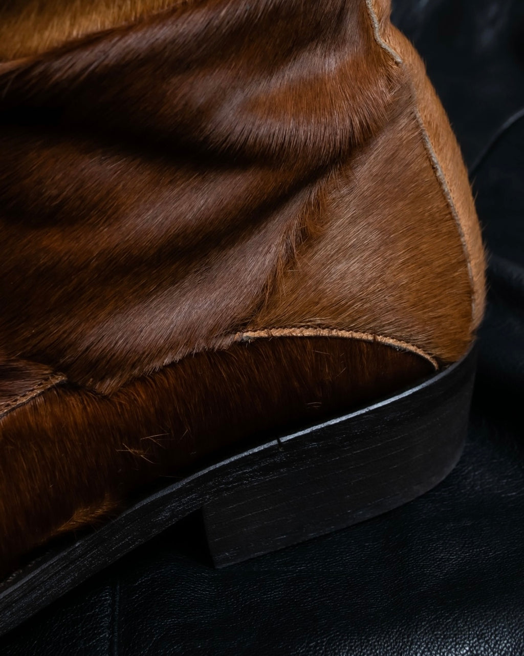 Vintage haraco leather long boots