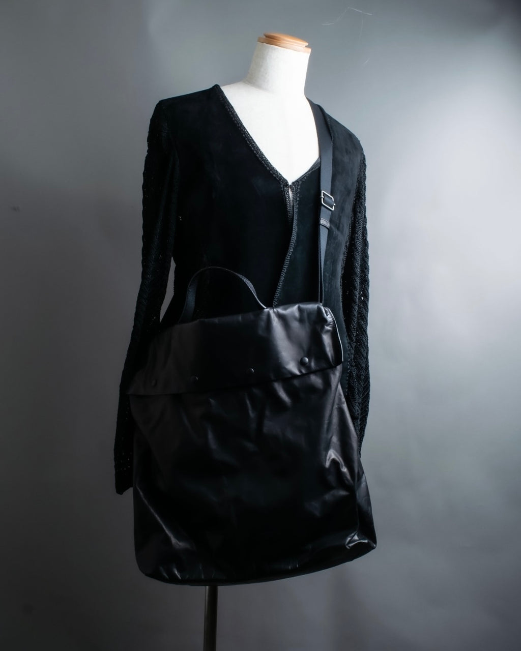 "Maison Margiela" 2016 aw leather sailor bag