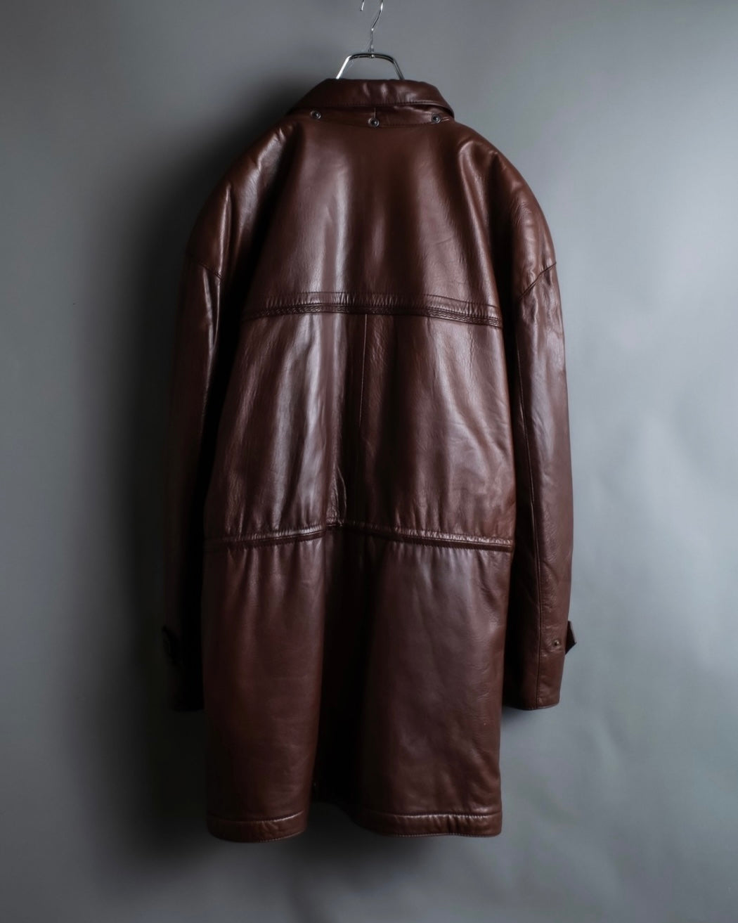 Vintage super oversized leather coat