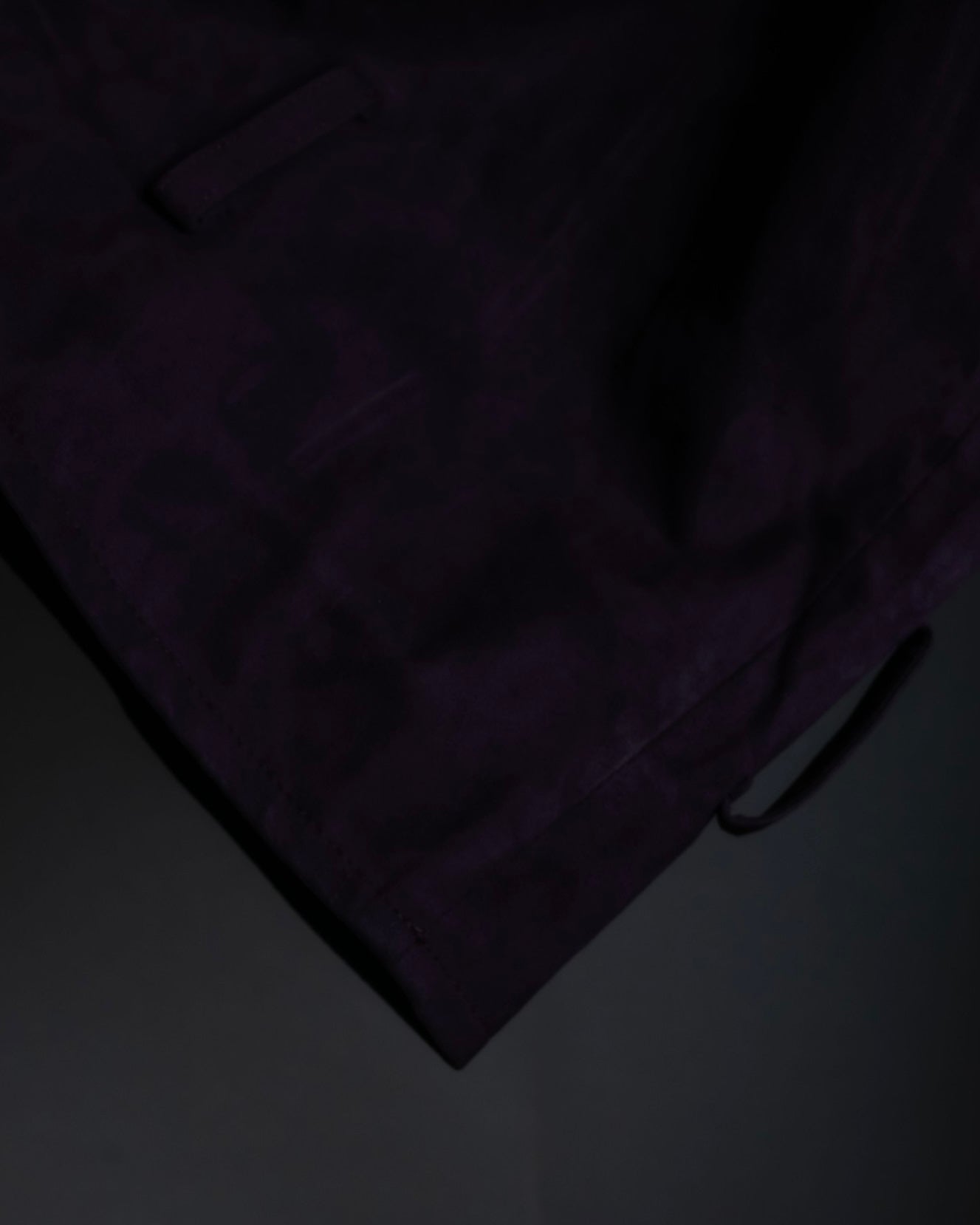 "80s Yves Saint Lauren" Oversized hooded spring coat