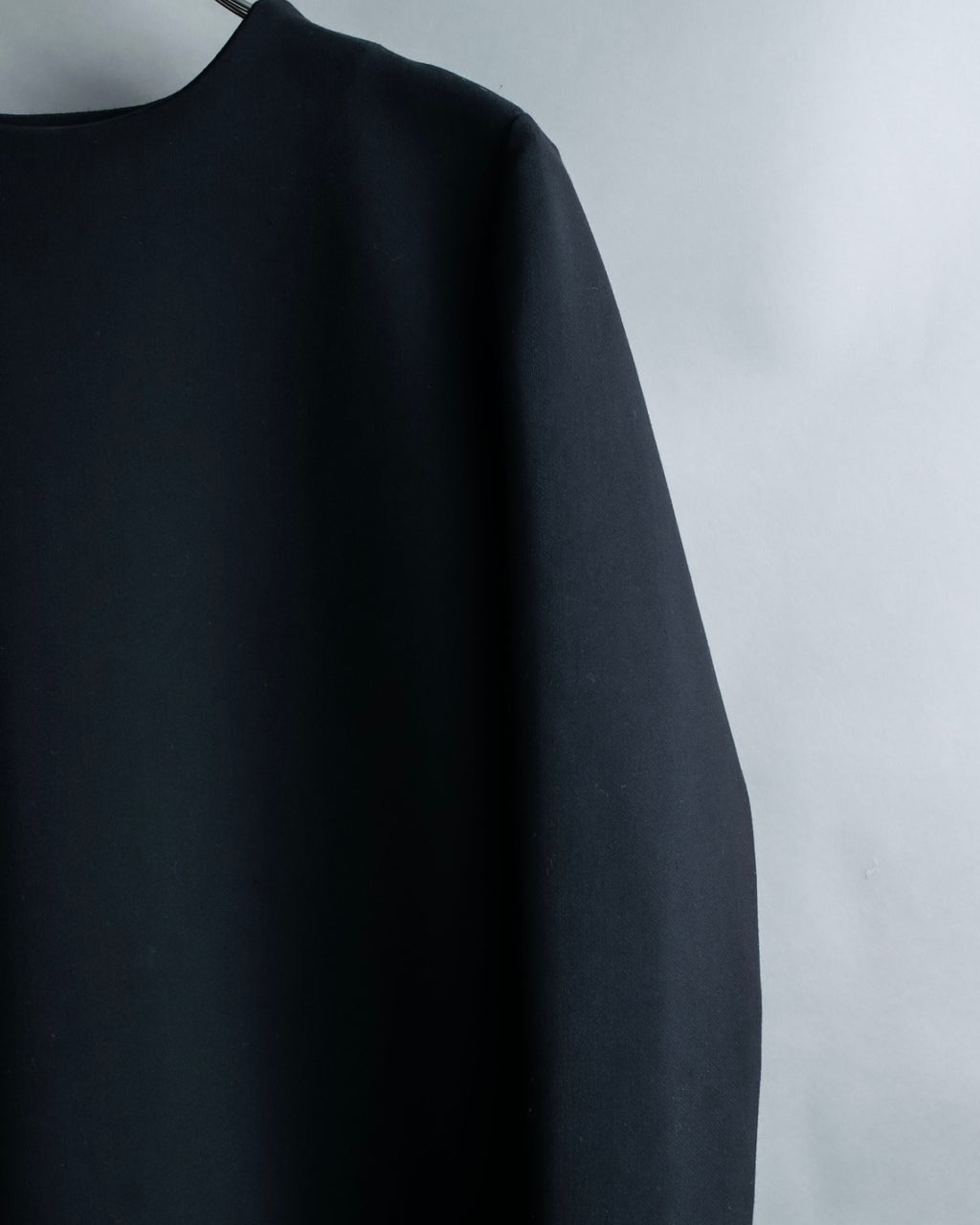 "YOKO CHAN" Deep action pleated mid-length dress