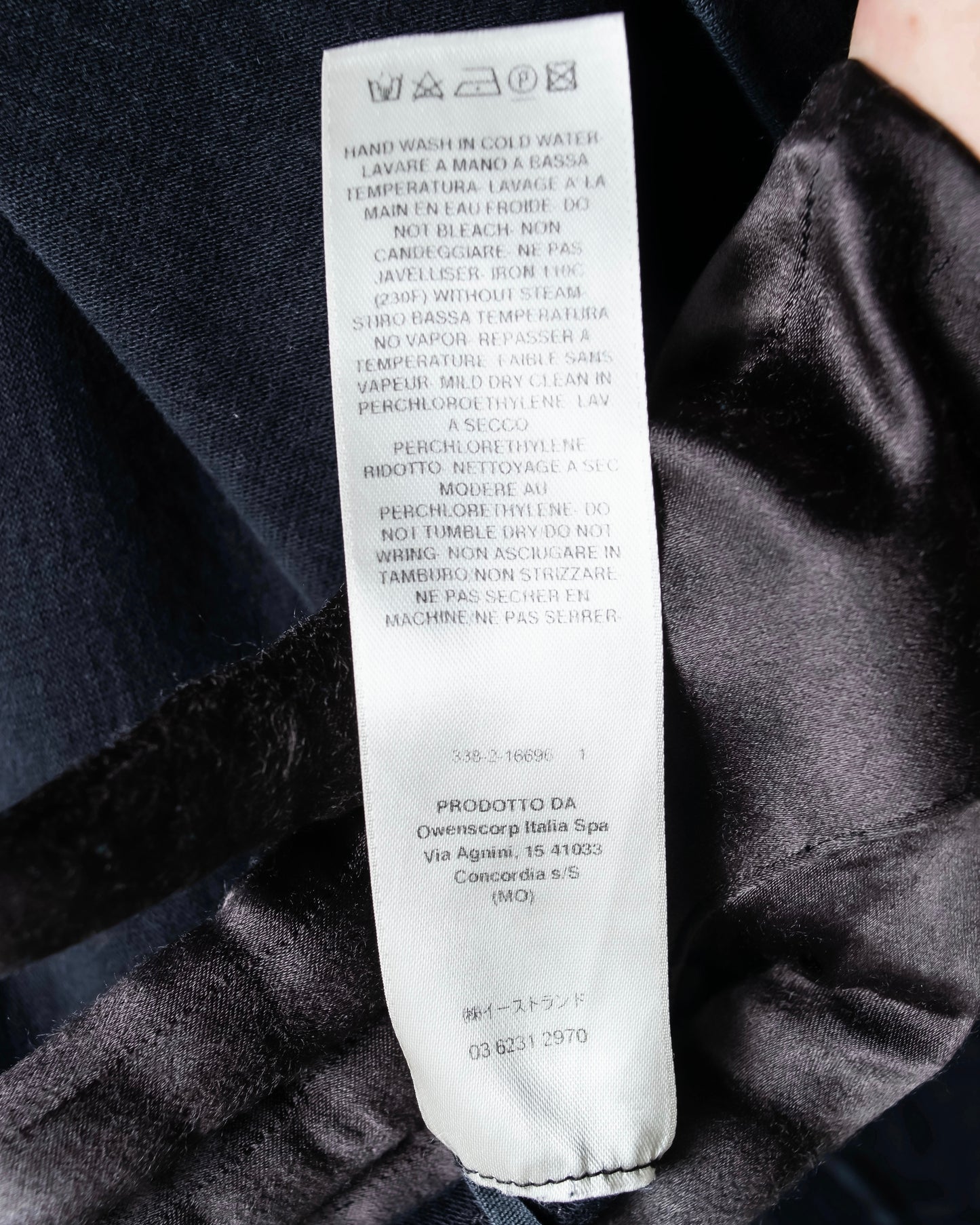 "Rick Owens" 21SS shoulder cutting designed sweatshirt