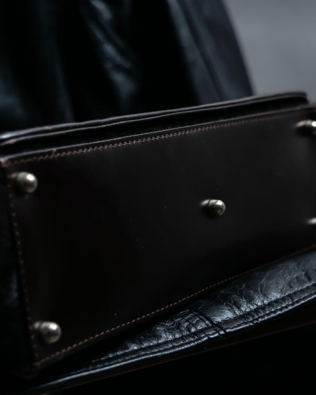 "GUCCI" Harako fur square shoulder bag