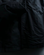 "GUCCI" Fly front knit layered double zip long coat