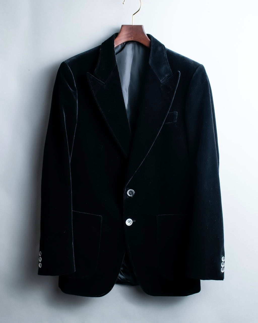 Vintage beautiful velour tailored jacket