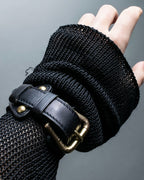 "Louis Vuitton" Belt motif leather bangle