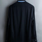 "COMME des GARCONS HOMME"Summer wool zip-up box silhouette jacket